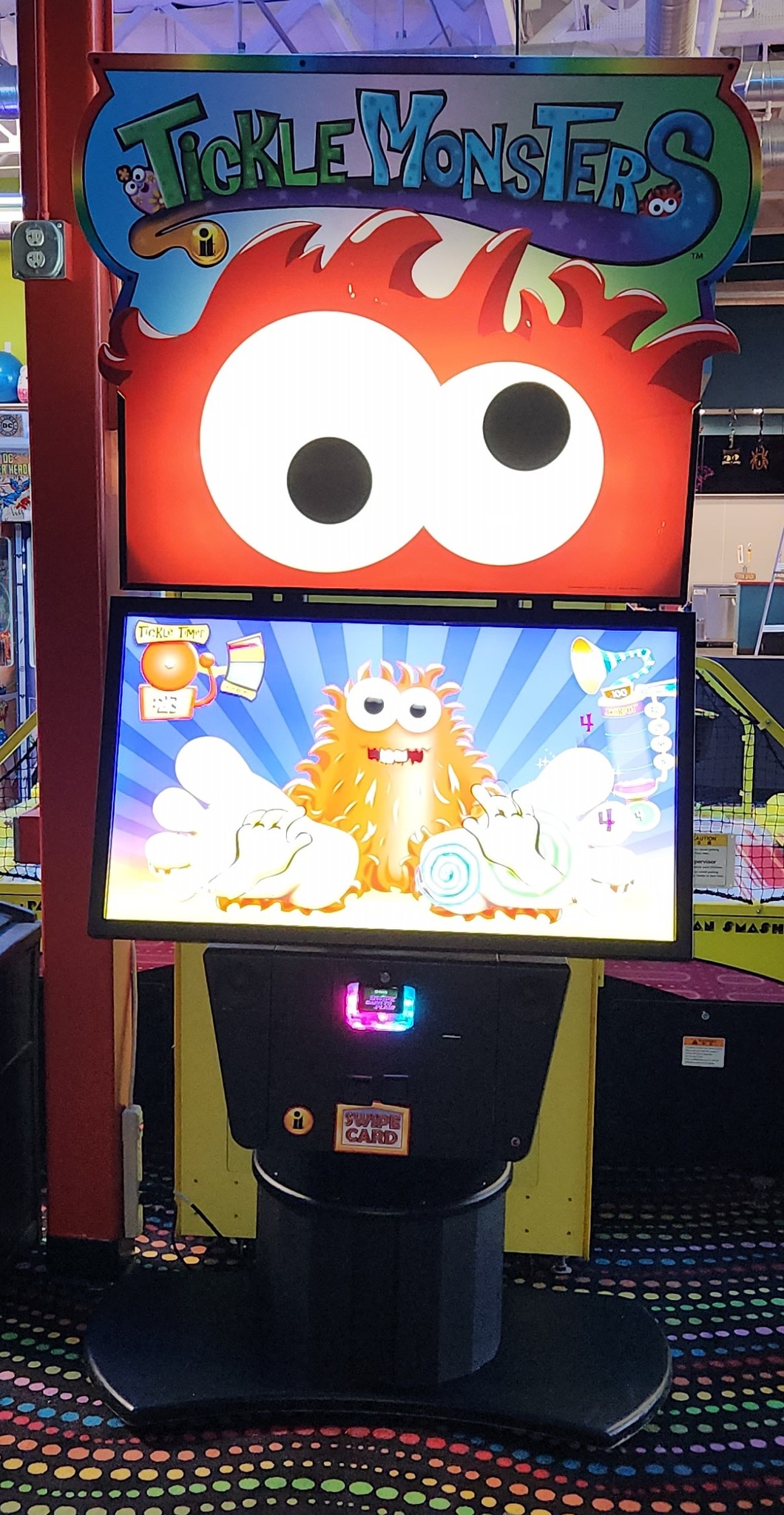 game - tickel monster